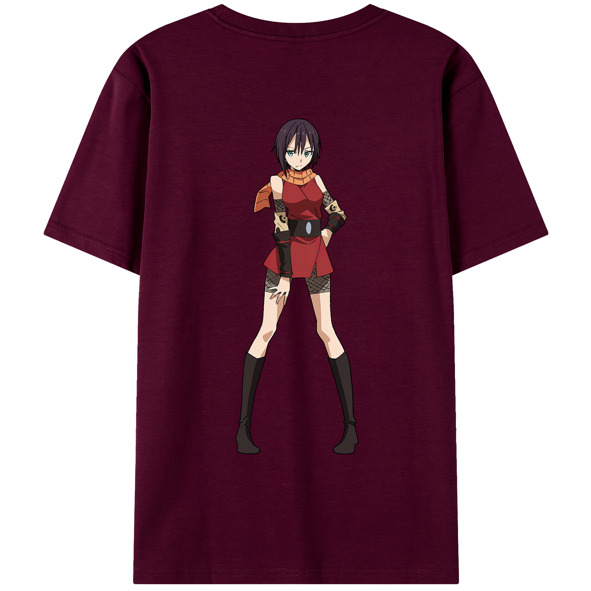 （画像用） 転スラ Regarding Reincarnated to Slime レディース半袖Tシャツ(バックプリント)
